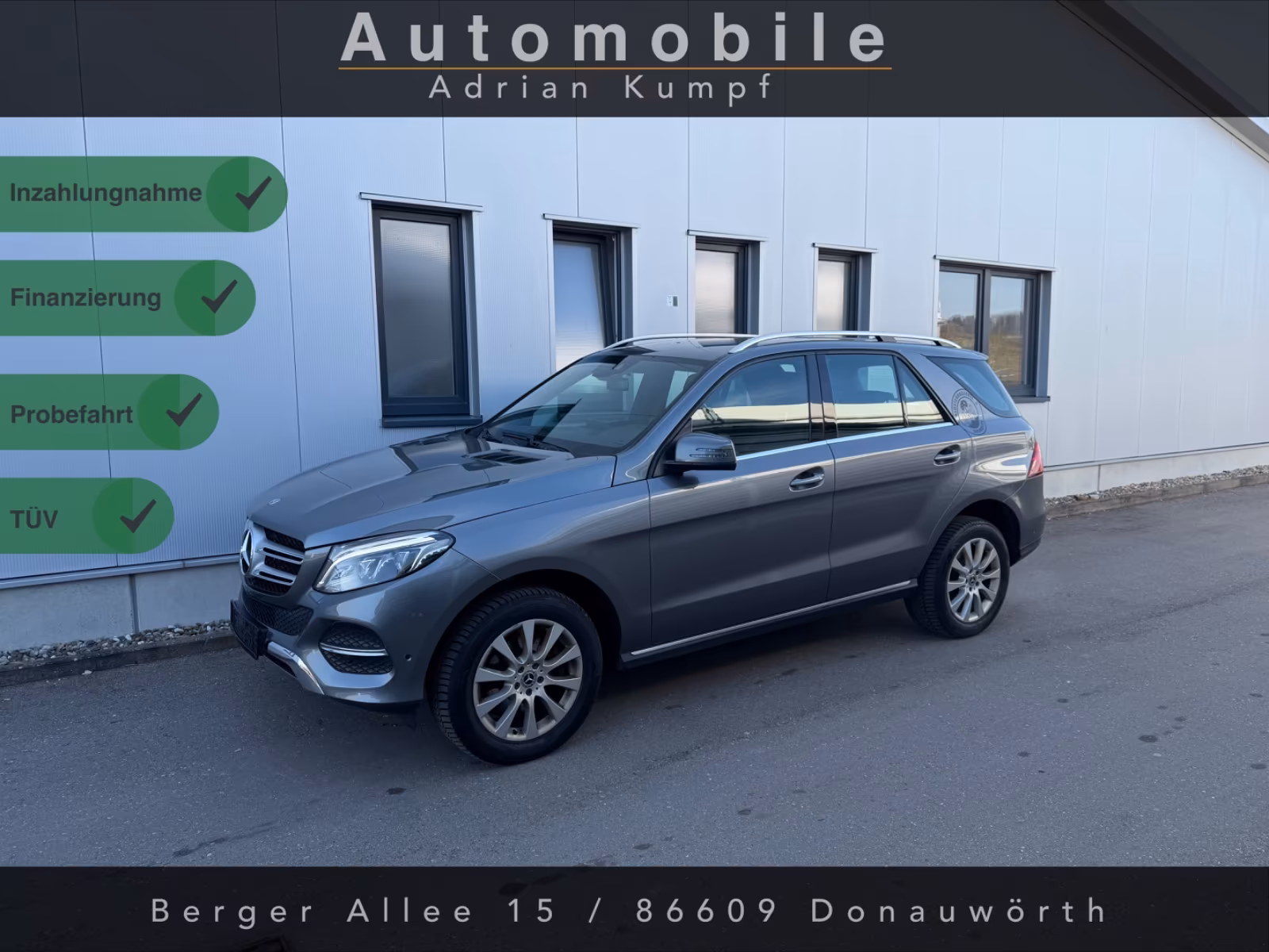 Mercedes-Benz GLE 350*4Matic*Autom.*TOP*Navi*R-Cam*AHK*uvm*