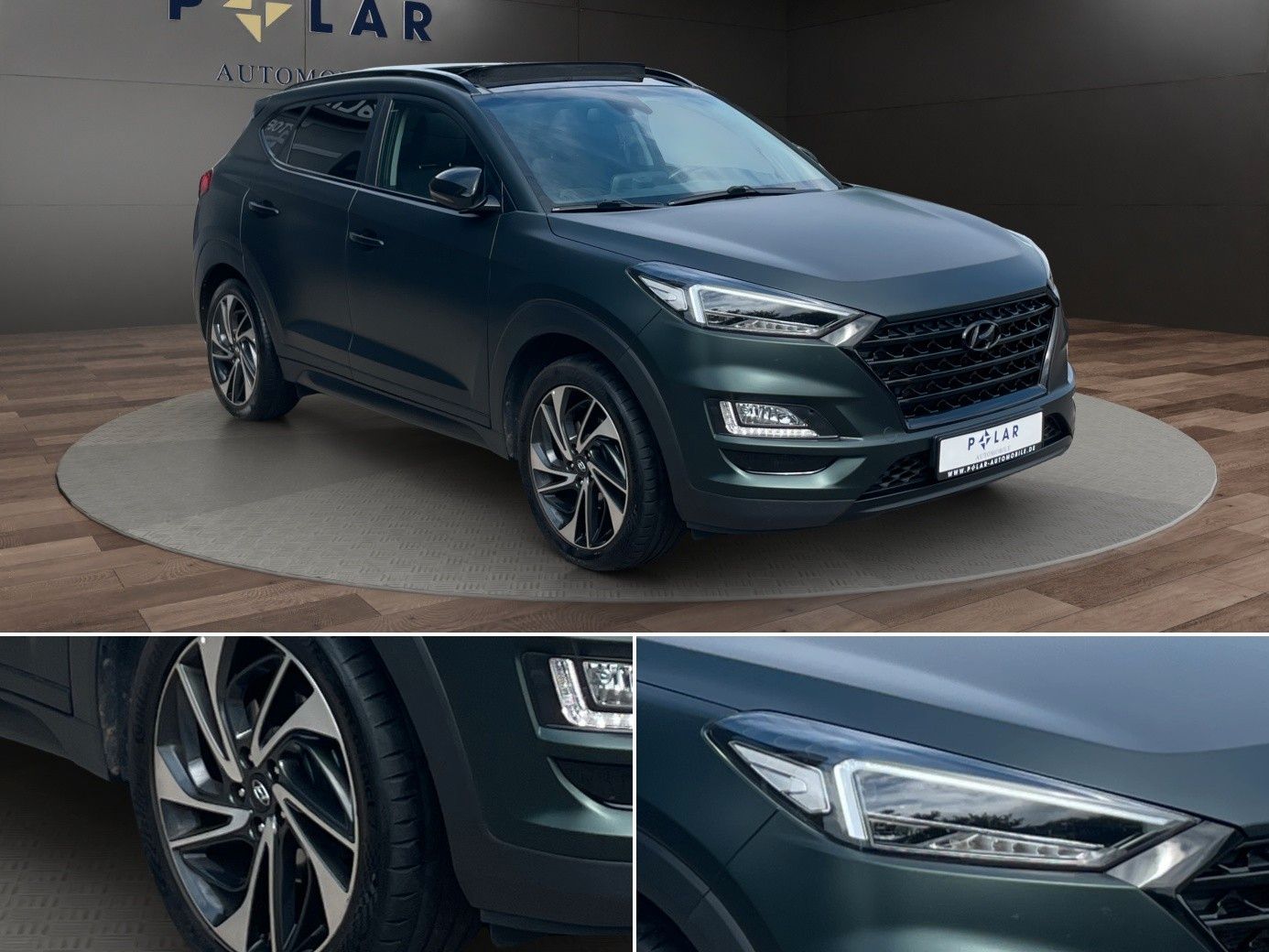 Fahrzeugabbildung Hyundai Tucson 4WD *Pano*Kamera*AHK*LED*Tempo*Carplay*