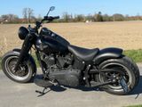 Harley-Davidson  Fat Boy | Thunderbike Custom / Matt schwarz - HARLEY-DAVIDSON THUN