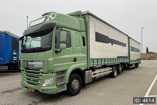 DAF CF 85.410 SC, Euro 6, Combi / 6x2 / BDF / Tail l