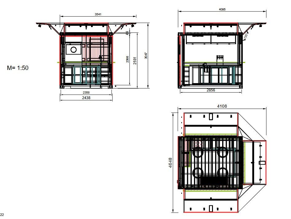 Fahrzeugabbildung Andere Premium Container Mobile Bar Event Food Truck Kn