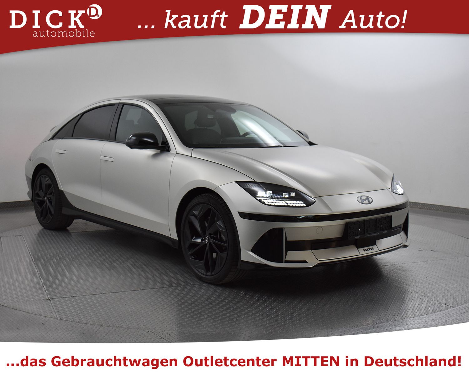 HYUNDAI Ioniq 6 First Edit 4WD PANO+LED+HEAD+WP+KAM+ACC+ - Image 2