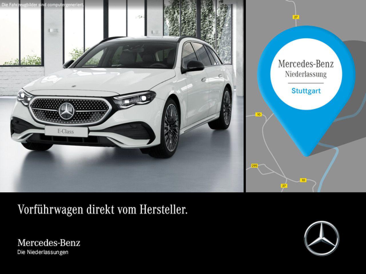 Mercedes-Benz E 220 d T 4M AMG Fahrass 360° Pano Distr. AHK