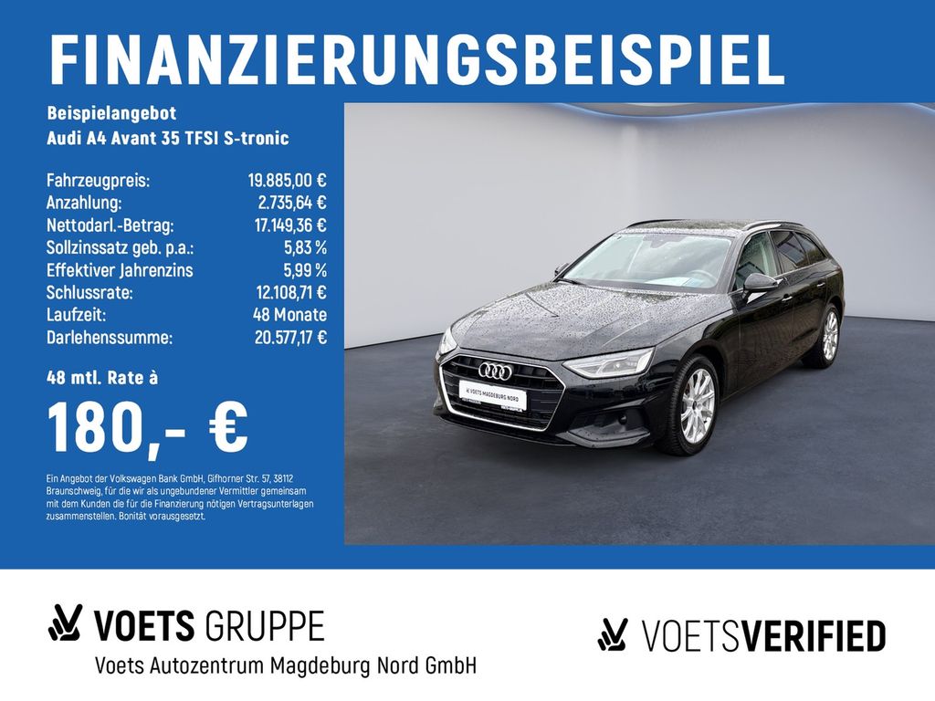 A4 Avant 35 TFSI S-tronic basis NAVI+PDC+GRA+SHZ