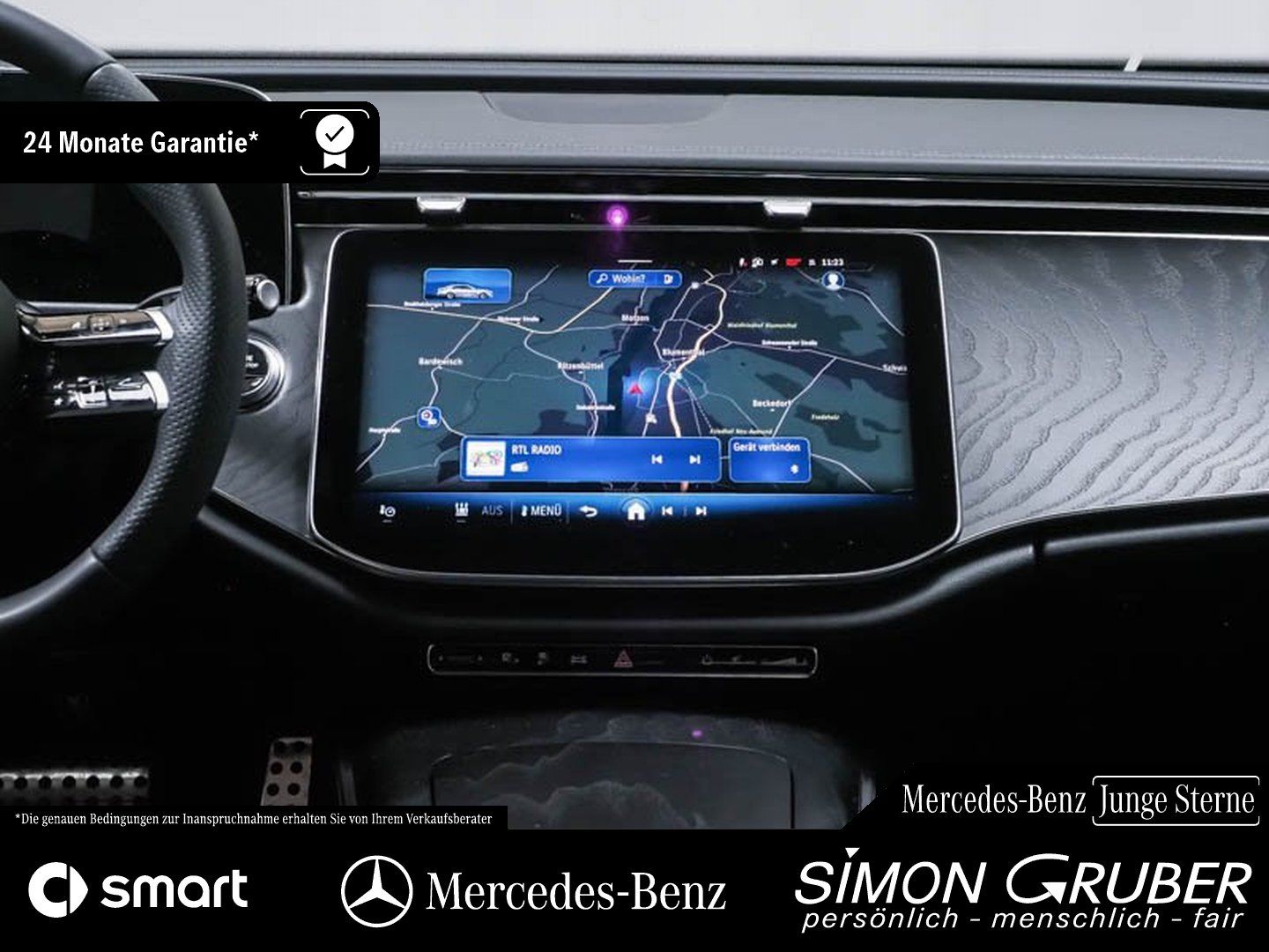 Fahrzeugabbildung Mercedes-Benz E 400 e 4M AMG Leder Digital Light Burm 4D 360