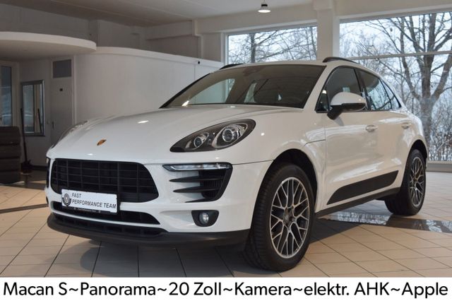 Porsche Macan S~Panorama~20 Zoll~Kamera~1.Hand~AHK~Apple