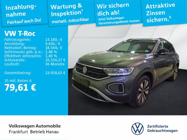 Volkswagen T-Roc Life GOAL 1.0 TSI 85kW 6-Gang NAVI LED APP