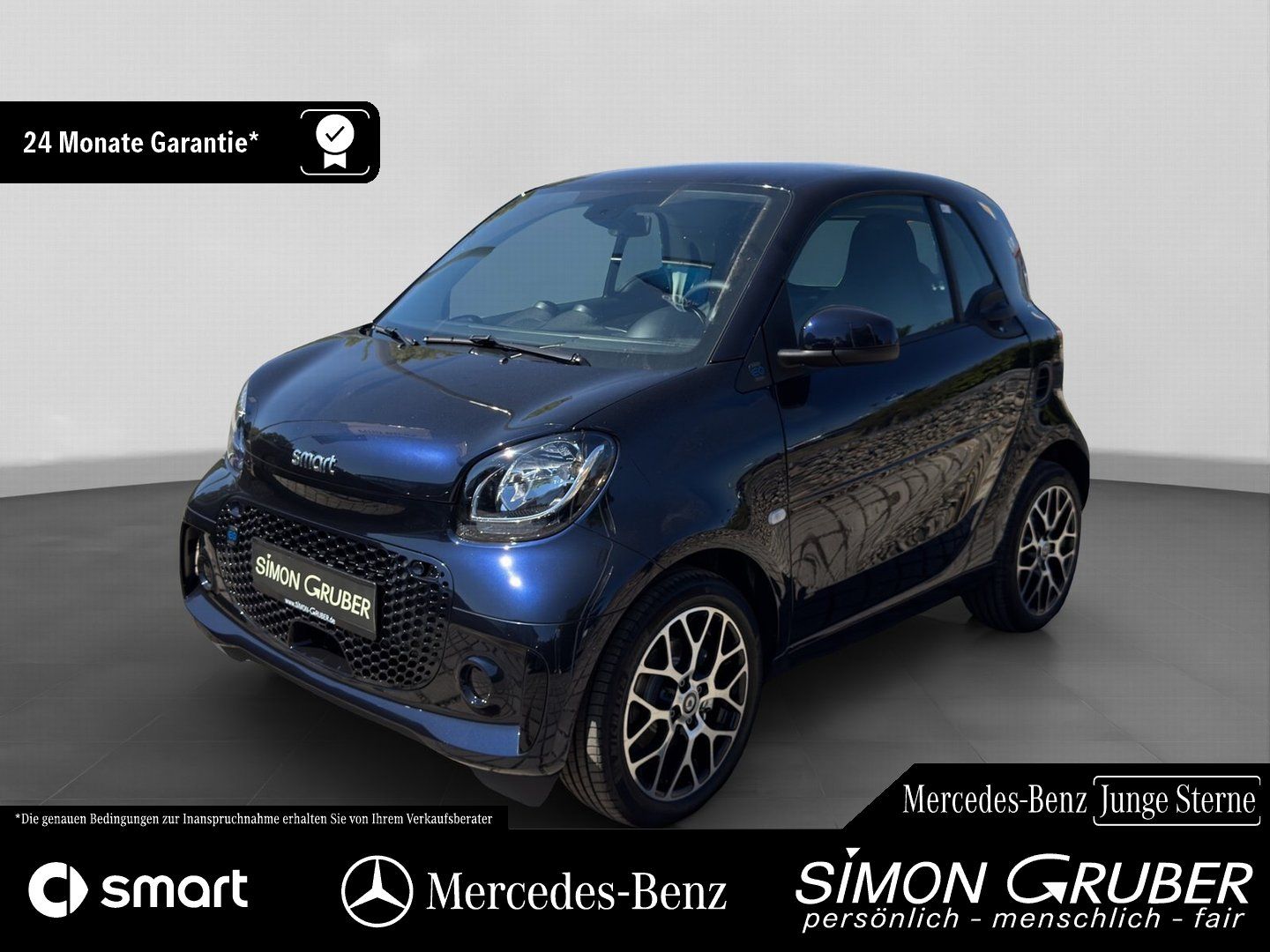 Fahrzeugabbildung Smart Smart fortwo EQ Prime Premium Leder Carbon