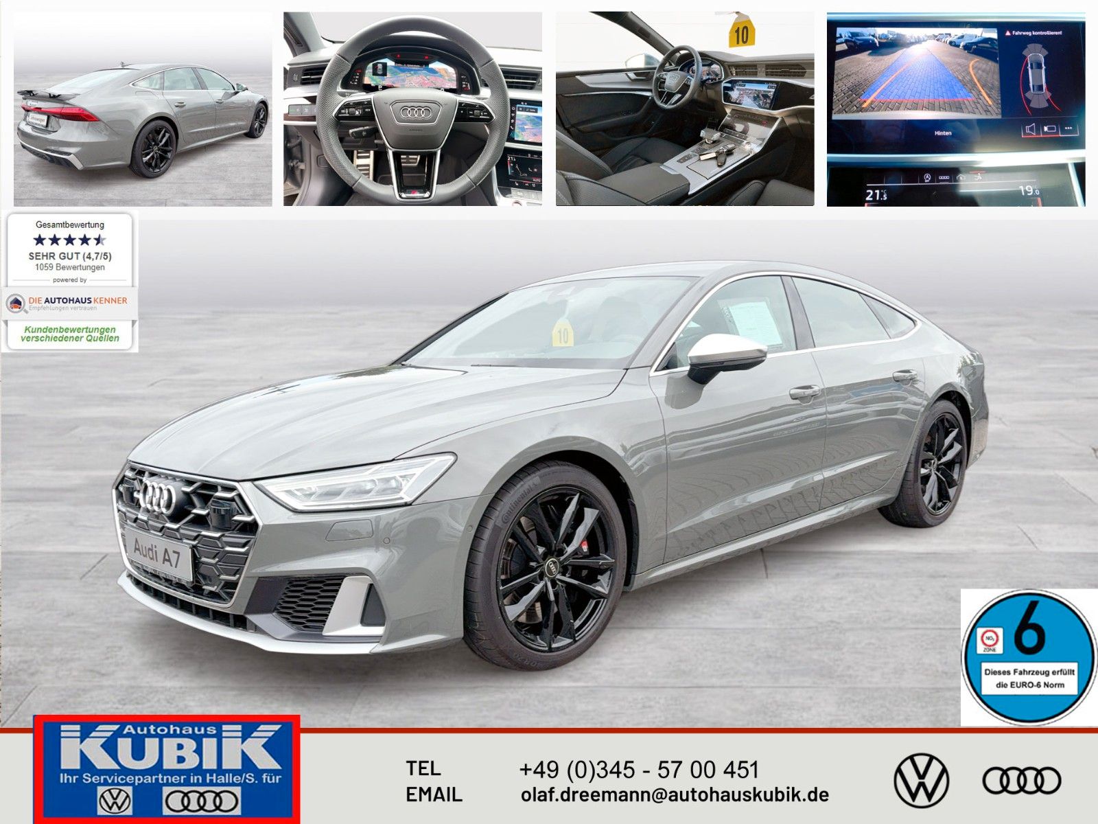 AUDI S7 3,0 TDI tiptronic quattro+Allradlenkung+20"+K
