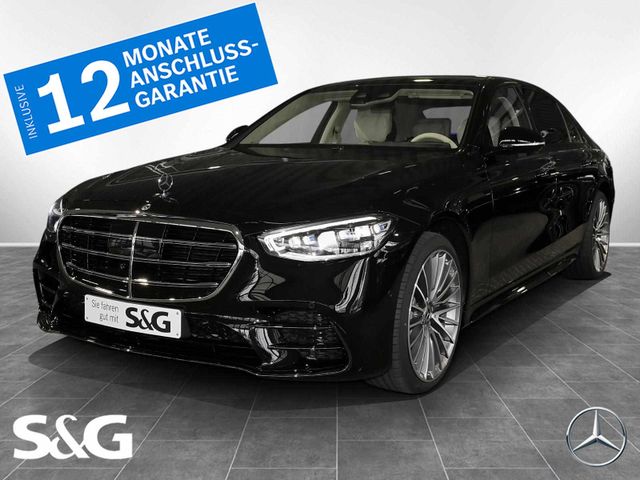 MERCEDES-BENZ S 450 d 4M lang Standhz.+LED+Pano+Hinterachslenk