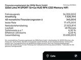 BMW 320d Limo M SPORT St+Go HUD RFK GSD Memory HiFi - BMW 320 mit Diesel-Antrieb: M Sport