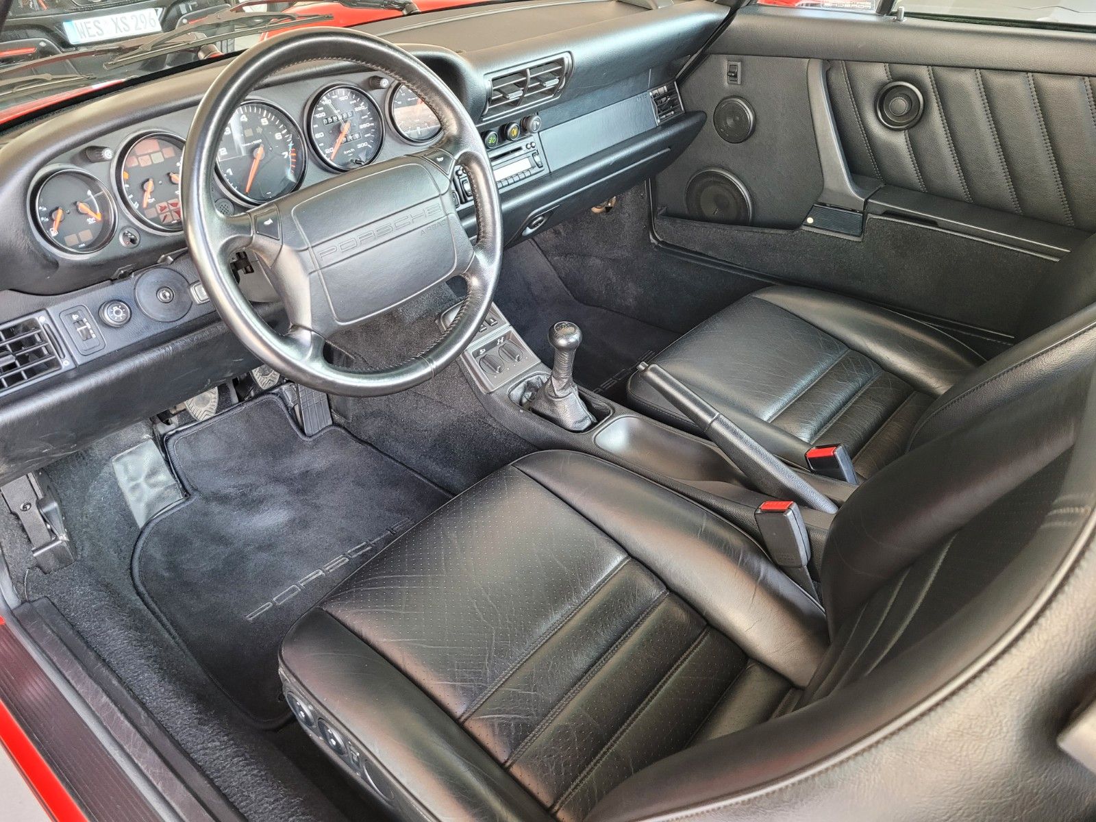 Fahrzeugabbildung Porsche 964 Cabrio/2. Hand/Deutsch/Schalter+Sammlerzust.