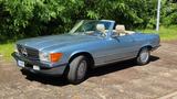 Mercedes-Benz SL 560 V8, matching, renovation. - blaue Mercedes-Benz SL 560