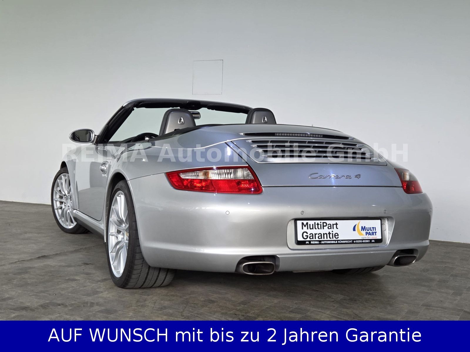 Fahrzeugabbildung Porsche 997 Carrera 4 Cabrio, Porsche Scheckheft
