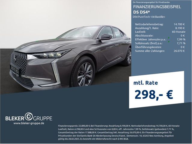 DS Automobiles DS4 PureTech 130 Bastille+