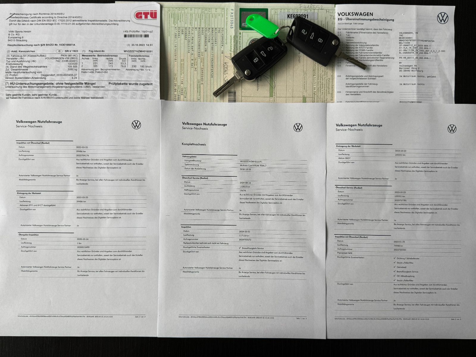 Fahrzeugabbildung Volkswagen T6.1 DSG 4MOTION IQ.DRIVE 7SITZER GENERATION SIX