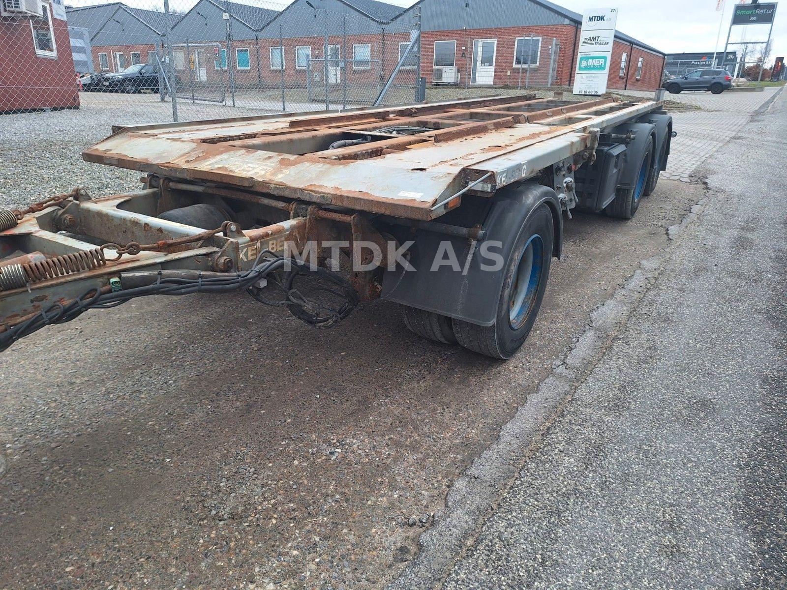 Kel-Berg 3 achsiger Überführungsanhänger 6,5 7 m