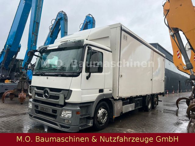 Mercedes-Benz Actros 2541 / 6x2 / Euro 5 / Koffer /Ladebühne /