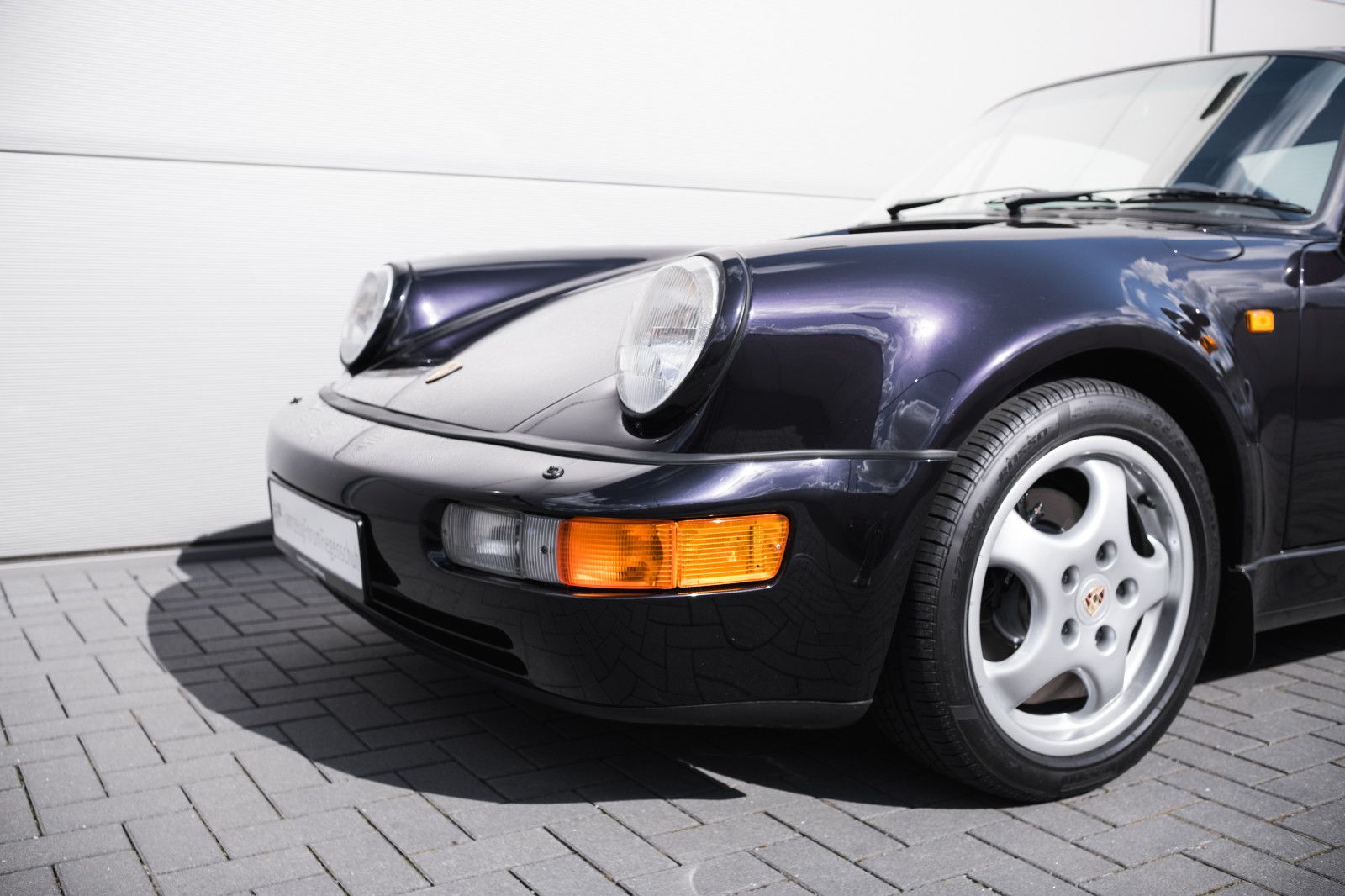 Fahrzeugabbildung Porsche 911/964 Jubi unfallfr.-dt. Auto-Scheckheft-Folie