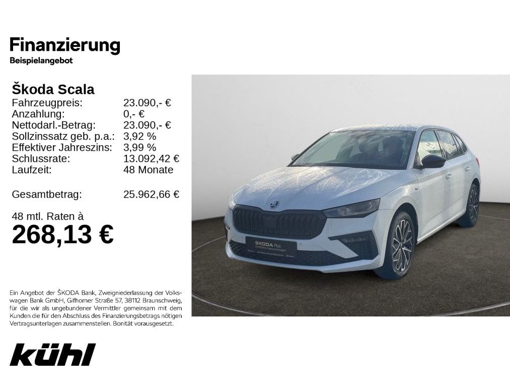 Scala 1.0 TSI DSG Selection Navi,LM17,Paket-Blac