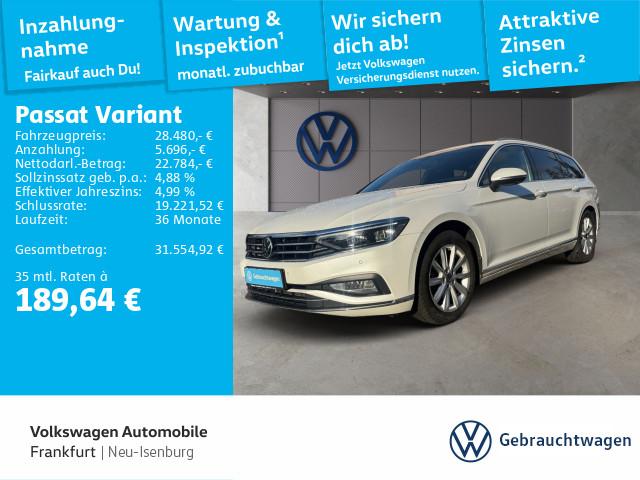 Volkswagen Passat Variant 2.0 TDI DSG Elegance Navi IQ.LIGH