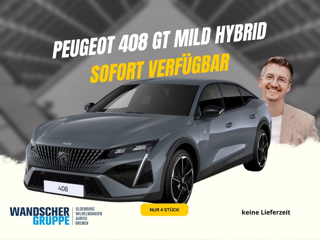 Peugeot 408 Hybrid 145 e-DSC6 GT **Sofort verfügbar**