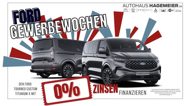 Ford Tourneo Custom Titanium >>Lieferung 04/2025<<