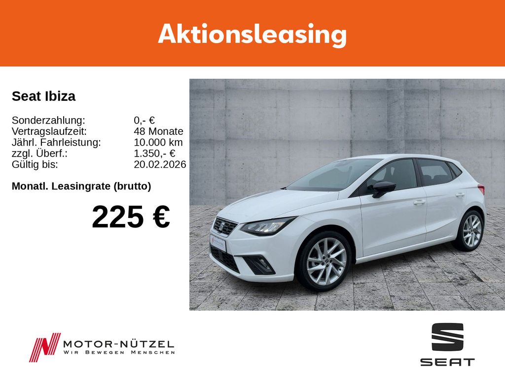 Ibiza FR 116PS DSG/ NAVI/ Paket-M/ SHZ/ KESSY