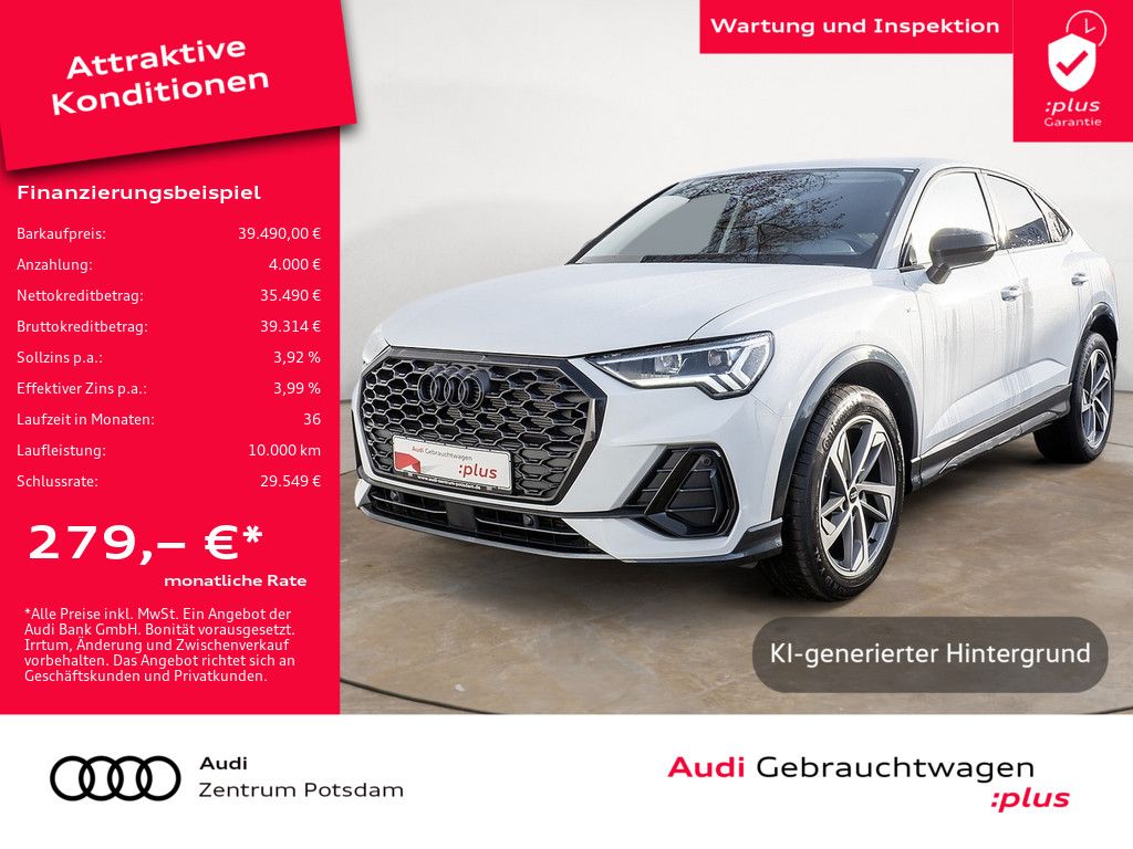 Audi Q3 Sportback S line 35 TFSI LED NAVI AHK VIRTUAL