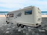 HYMER / ERIBA / HYMERCAR E 710/Einzelbetten+Hubbett/Standklima/Solar/AHK - HYMER / ERIBA Integrierter Einzelbetten