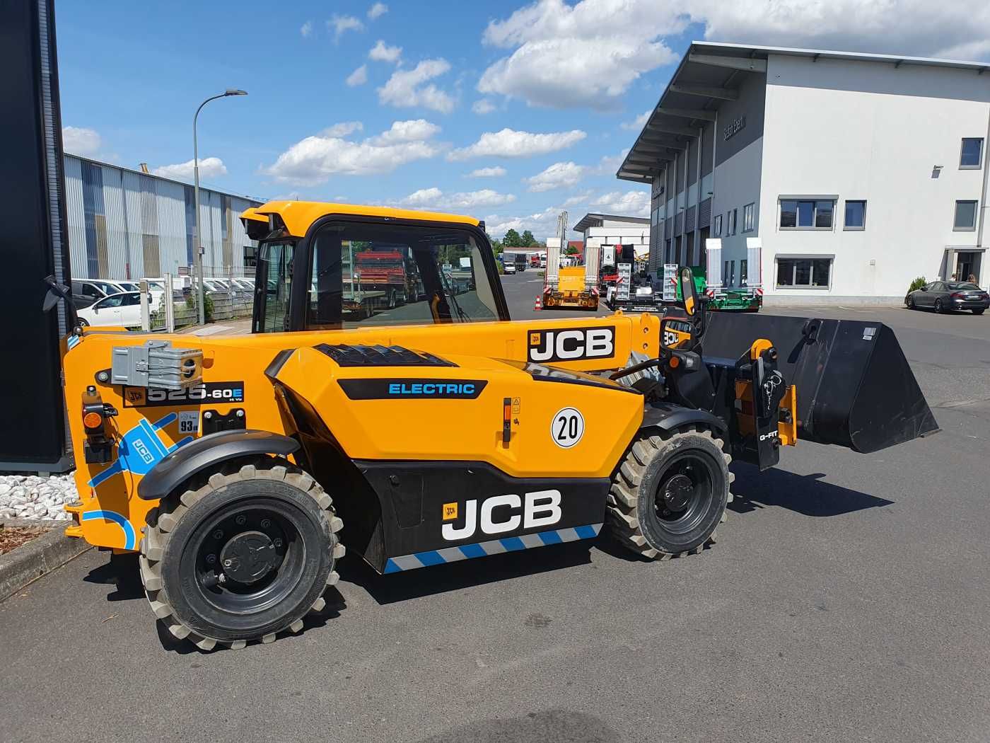 Fahrzeugabbildung JCB 525-60E / Elektro / 2022 / nur 176h / Gabel