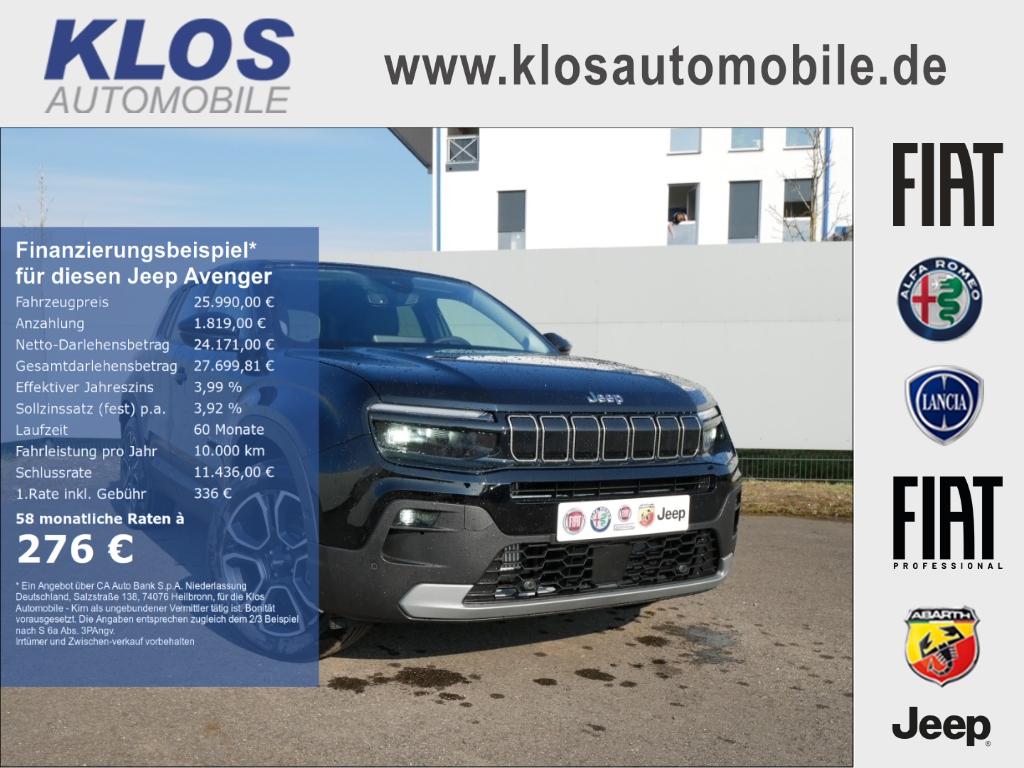 Jeep Avenger SUMMIT e-Hybrid 1.2 110 PS DCT6 NAV INFO