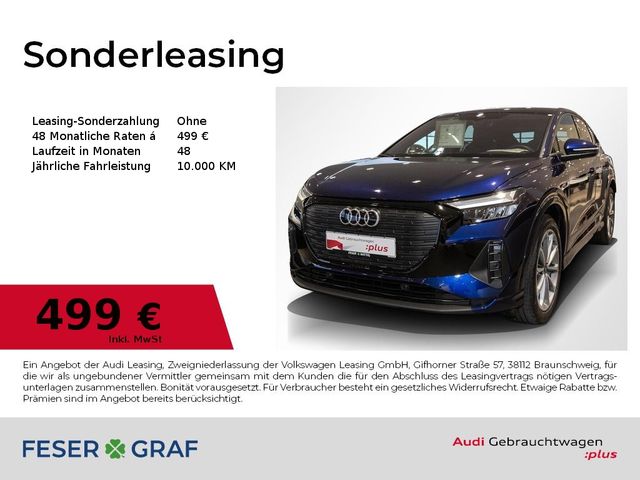 Audi Q4 Sportback 45 e-tron qu.,LED,Navi Pro,AZV,20"