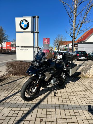 BMW R 1250 GS Tief TripleBlack 4 Pak 3 Koffer Akra