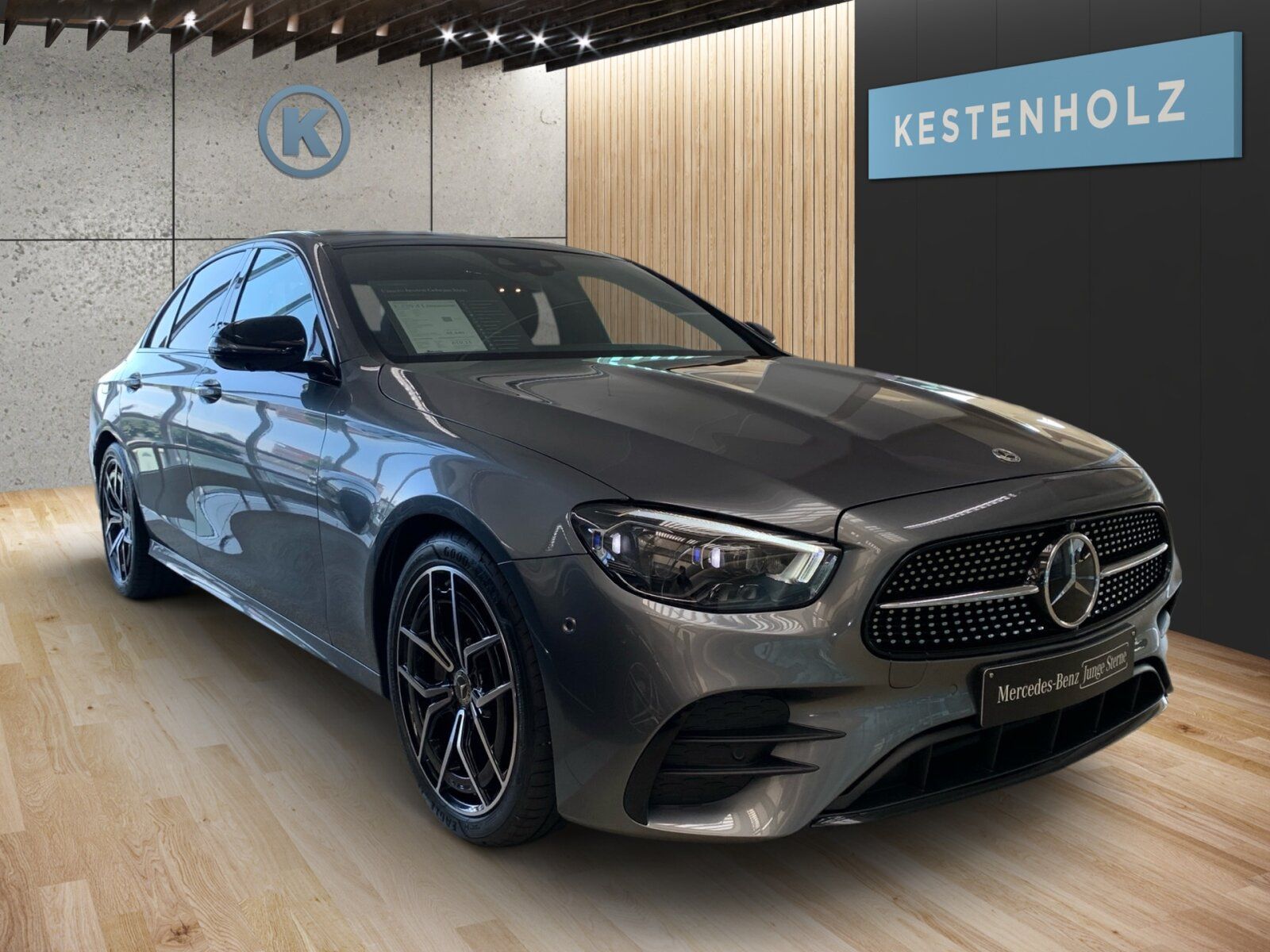 Mercedes-Benz E 220 d Limousine AMG NIGHT AHK PANO 360°KAM foto 2