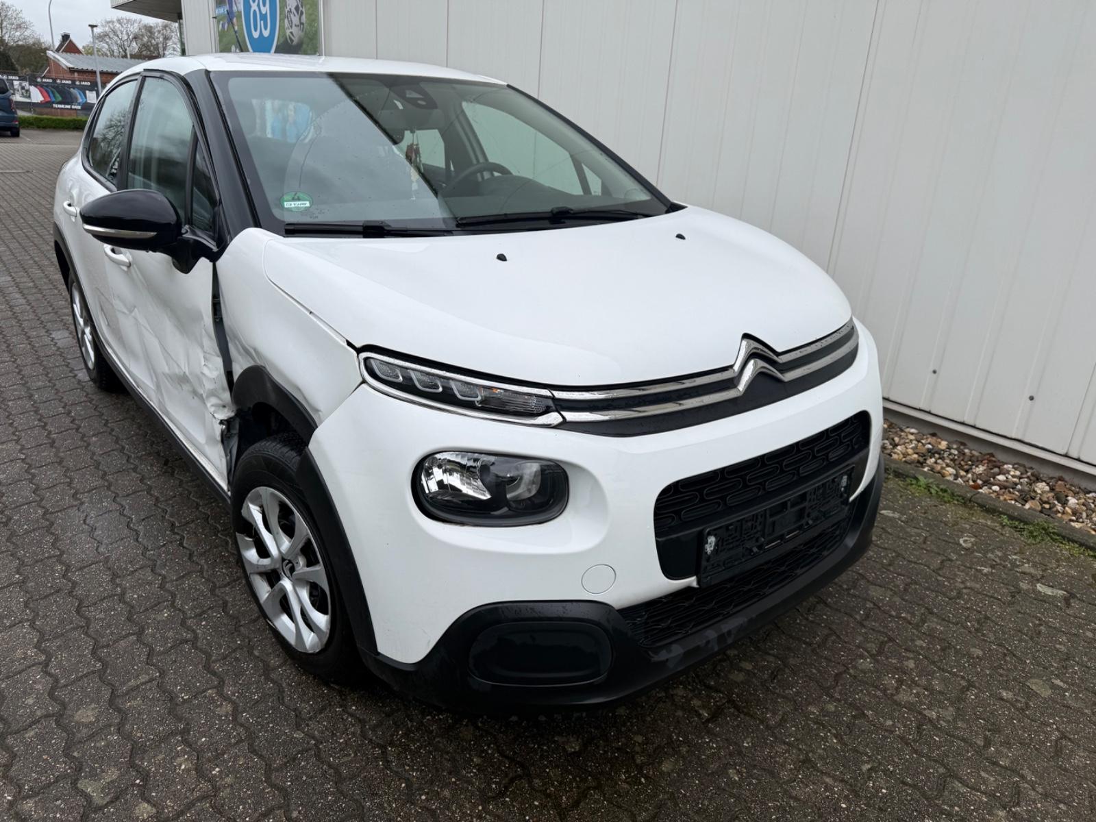 Citroën C3 Feel*1,2*Klima*Tempo*Unfall*RechteSeit*113TKM