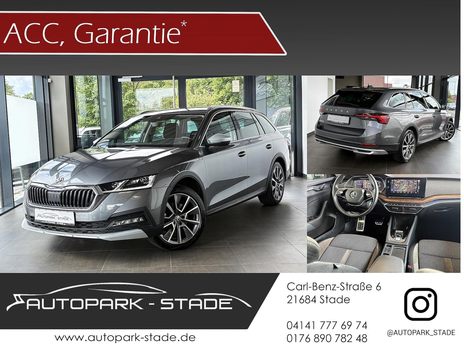 Skoda Octavia Scout 4x4 DSG Digital ACC LED AHK Assist