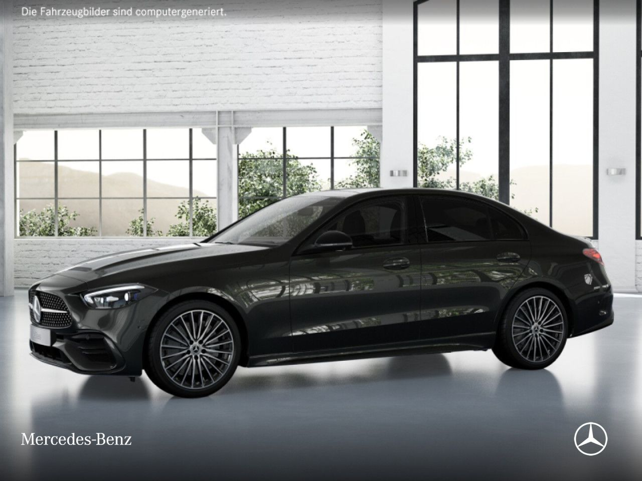 Mercedes-Benz C 200 AMG NIGHT PANO 360 19 TOTW KEYLESS 9G foto 3