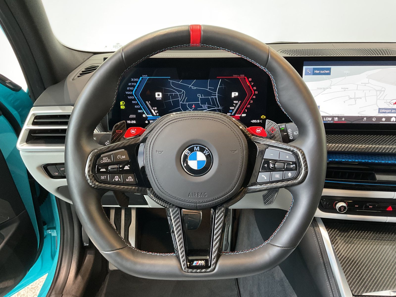 Fahrzeugeinzelansicht 8 Fahrzeugabbildung BMW M3 Competition M Sportsitze Interieurlisten Carb