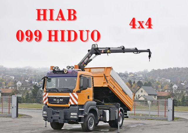 MAN TGS 18.360 * HIAB 099 HIDUO + FUNK *4x4