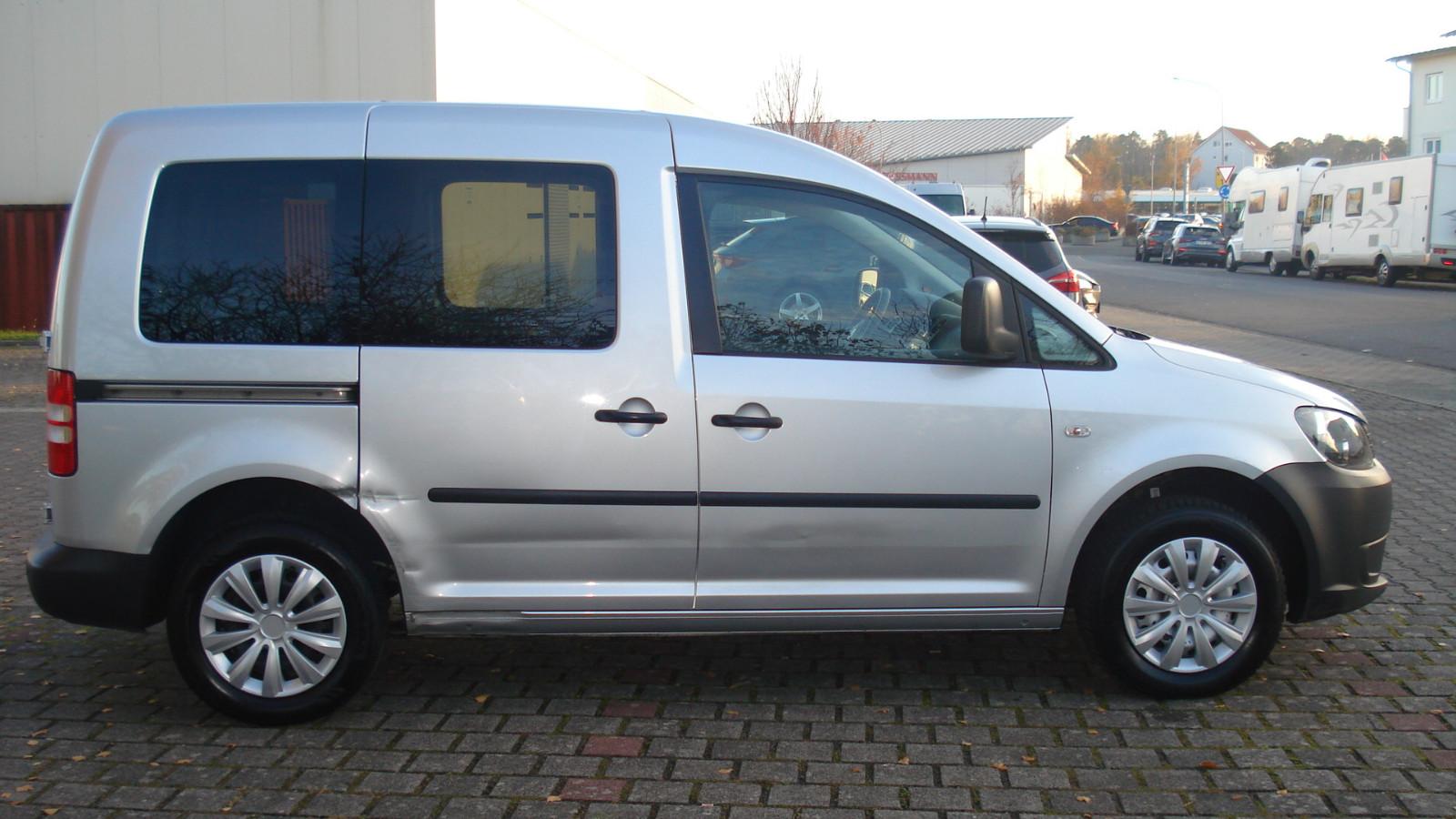 Volkswagen Caddy Kombi Kasten.SILBER!KLIMA! VAVI! EU5! TÜV!