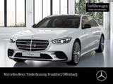 Mercedes-Benz S 450 d L 4M AMG+NIGHT+PANO+DIGITAL-L+STHZG+HUD - weiße Mercedes-Benz S 450