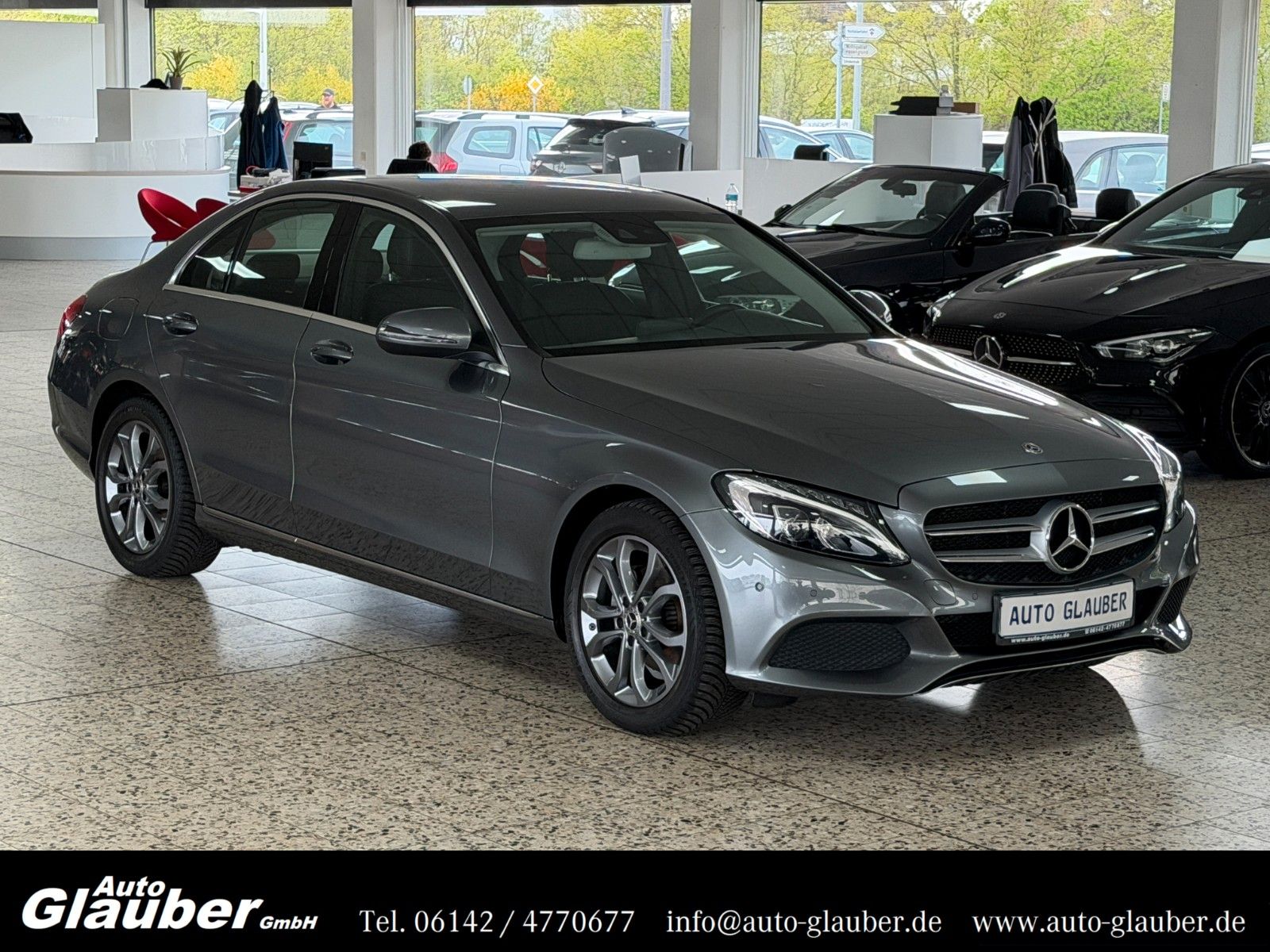 MERCEDES-BENZ C 180 CGI Avantgarde/LED/Navi/Teilleder/2.Hand