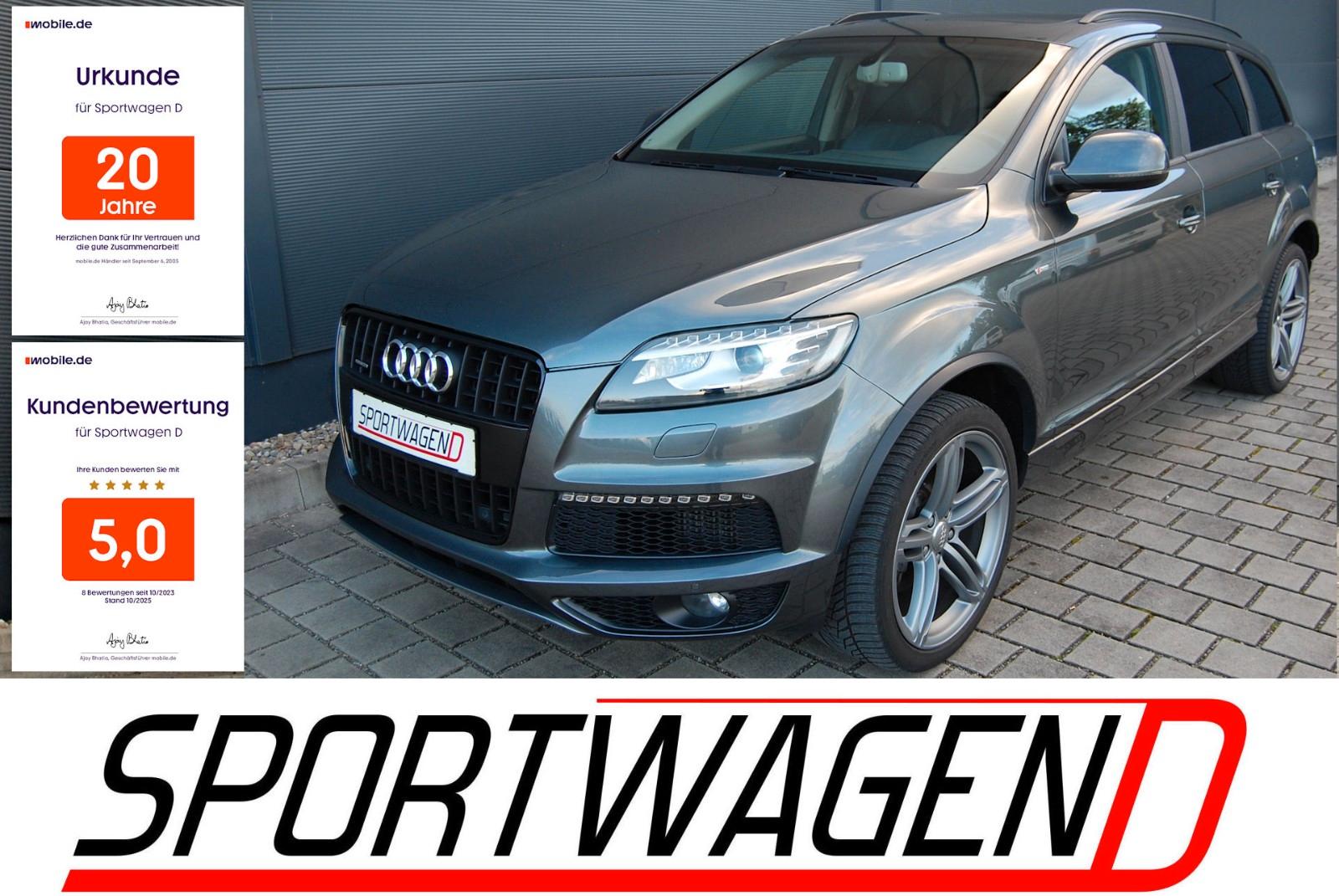Audi Q7 3.0 TDI quattro 3x S-line Sport Plus BOSE Pan
