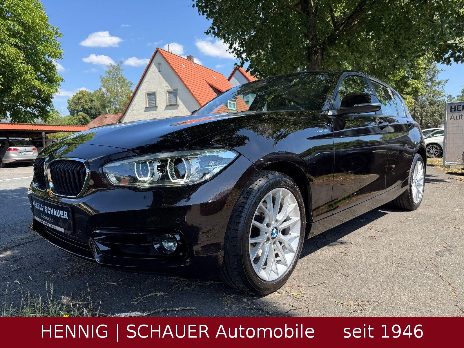 BMW 120d Sport Line | Navi | Leder | Glasdach | LED