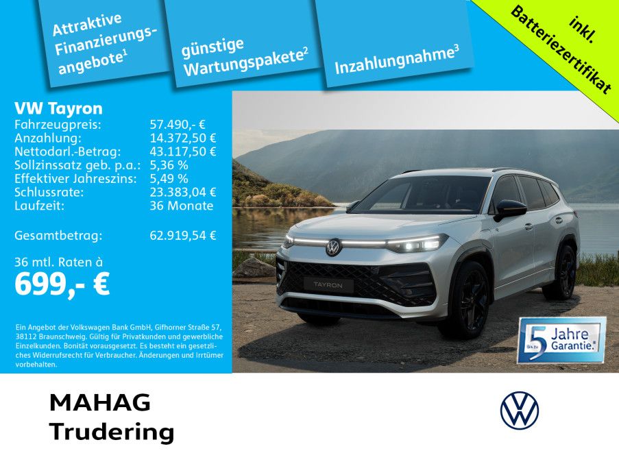 Volkswagen Tayron 1.5 eHybrid R-Line BlackStyle AHK IQ.Ligh imagem 2