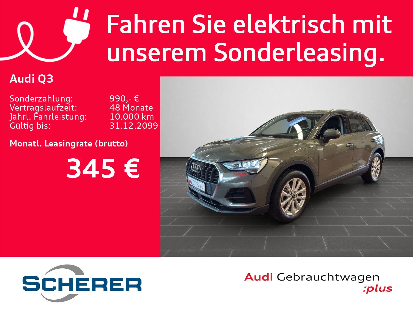 Audi Q3 45 TFSI e *Navi*ACC*Sportsitze*Assistenzpaket