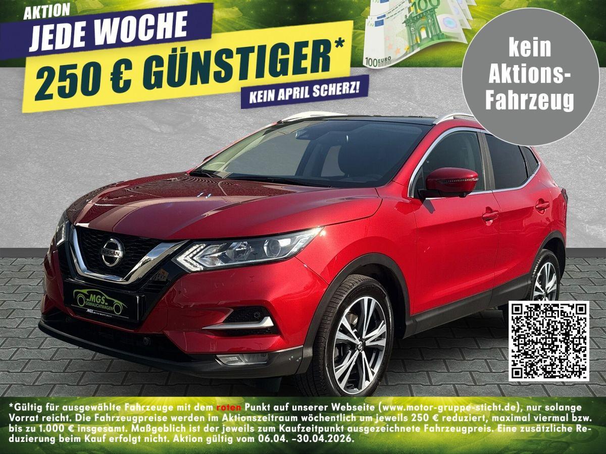 Nissan Qashqai 1.3+PANORAMA+SPURHALTE+360-KAMERA+LED