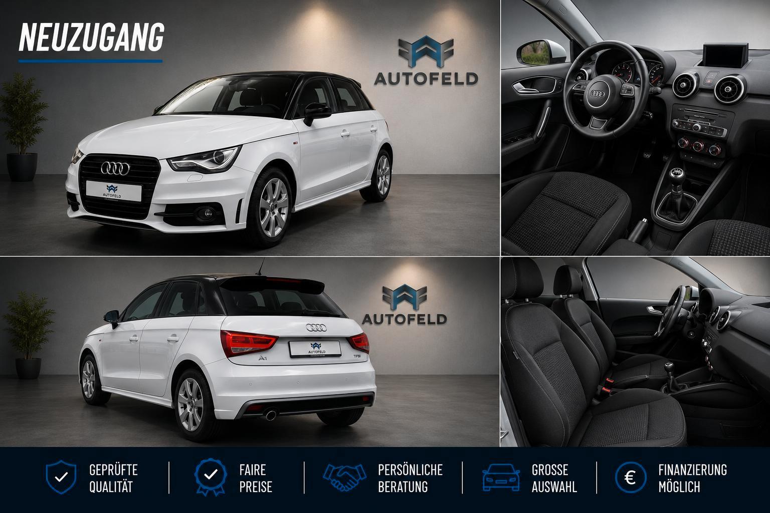 Audi A1 1.4 TFSI Sportback/VOLL SHEFT/BI XENON/NAVI/