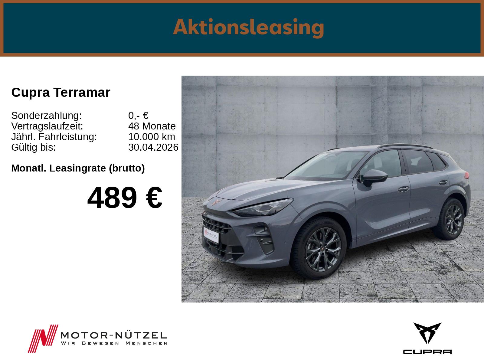 Cupra Terramar 204PS/ Sennheiser/ AHK/ SHZ/ NAVI/ ACC